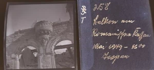 Orig. Negativ 6x6 cm Berlin Kriegsruine Romanisches Kaffee Balkon Mai 1949 #36 - Bild 1 von 2