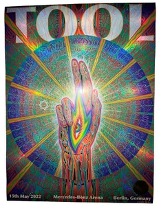 2022 TOOL BERLIN GERMANY POSTER CONCERT TOUR 5/15/22 ALEX GREY /550 ! - Picture 1 of 2