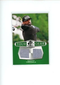 2024 UD SP Game Used Sahith Teegala #TG-ST Rookie RC Tour Gear Dual Relic - Bild 1 von 2
