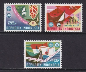 INDONESIA 1977 Scout Jamboree set of 3 SG 1463-1465 MH/* - Picture 1 of 1