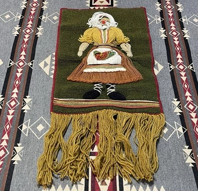 Tapiz Sueco Colgante de Pared 16x35 Popular Tradicional De Colección Texturizado Foto 1 de 4