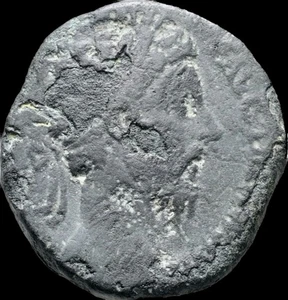 Marcus Aurelius AD 161-180. Rom Münze Sesterz Æ27 mm, 15,27 g. Roman Imperial - Bild 1 von 2