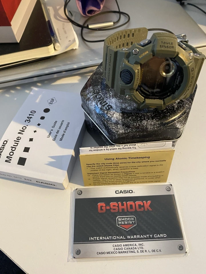 Casio gw9400-3cr Rangeman G-Shock - Immagine 1 di 4