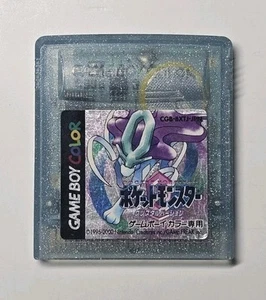 Pokémon Versión Cristal GBC Nintendo Game Boy Color (クリスタル) Auténtico Probado Casi Nuevo - Imagen 1 de 5