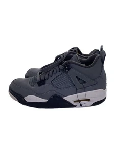 Nike High Top Sneakers AIR JORDAN 4 RETRO GS GREY 408452-007 24cm Gray Used - Picture 1 of 5