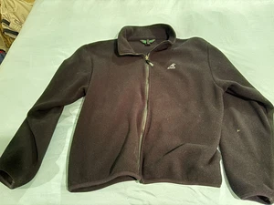 Eastern Mountain Sports EMS Men's Full Zip Fleece Softshell Jacket Black LARGE - Picture 1 of 2