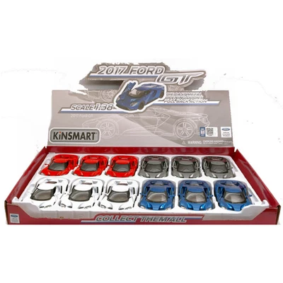 FORD GT 2017 cm 12 (1 Modellino a Scelta) 1:38 Kinsmart Modellismo Giocattolo Mo - Immagine 1 di 3