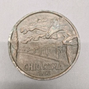 Vintage 1962 CHIO Roma Horse Plaque - Picture 1 of 8
