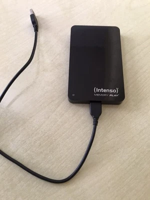Intenso Memory 1TB Black with USB External Hard Drive - Image 1 of 2
