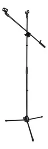 Rockville GIGSTAND DUAL Microphone Mic Stand For Guitar Live Sound Performance - Picture 1 of 10
