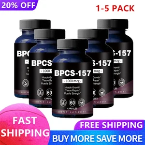 BPCS-157 1000mcg 60 Capsule - LAB/RESEARCH - Accelera Riparazione Tessuti Muscolari UK - Foto 1 di 12