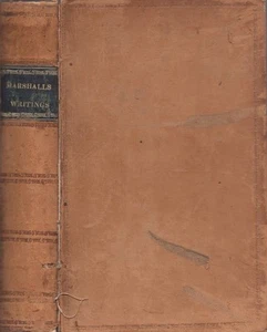 United States Constitution / Writings of John Marshall Late Chief Justice 1st ed - Imagen 1 de 1