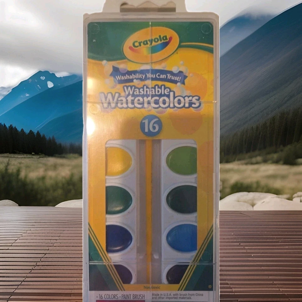 Crayola Washable Watercolor Set  16-Colors - image 1 of 1