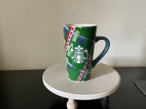 Starbucks 2020 Christmas 16 oz mug Green/ Blue - Picture 1 of 4