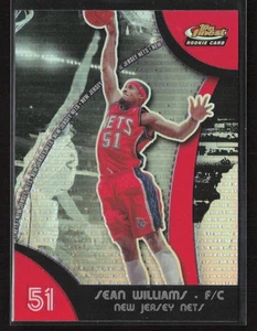 Sean Williams 2007-08 Finest #69 Refractors New Jersey Nets - Imagen 1 de 2