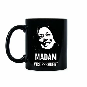 Madam Vice President Mug Kamala Harris Coffee Mug Kamala VP Mug Cup - Picture 1 of 6