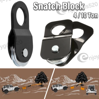 Seilwinde Umlenkrolle Seilzug Stahl 4-8-10T Forstseilwinde Seilrolle Heberolle - Bild 1 von 4