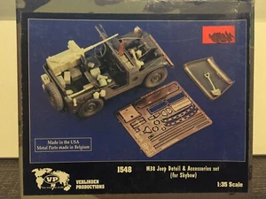 VERLINDEN M38 Jeep Detail & Accessories Set -for Skybow 1:35 Scale Item #1548 - Picture 1 of 1
