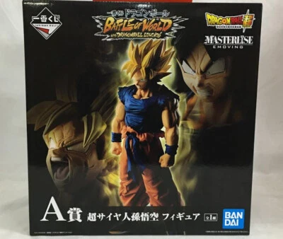 Figura Super Saiyan Goku Japón Auténtica Ichiban Kuji Batalla del Mundo Premio A Foto 1 de 4