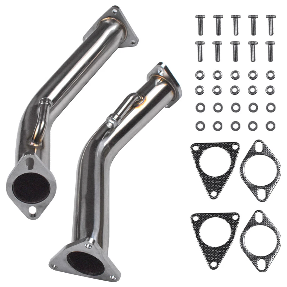 Exhaust Pipe Universal For Infiniti G37 3.7L V6 2008 - 2013 Coupe Sedan 2.5in - Image 1 of 4