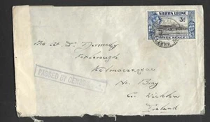 SIERRA LEONA, 1940 WW11 CORREO CENSURADO A IRLANDA, CENSOR NO 4. - Imagen 1 de 1