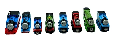 Thomas & Friends Trains THOMAS PERCY HENRY JAMES Mattel Gullane Lot of 8 - Image 1 of 4
