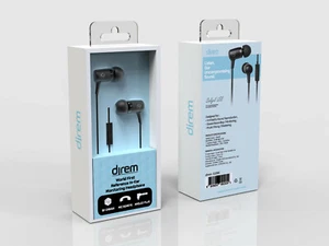 Sonicast DIREM E3 Earphones - SF-Driver - Black - Model on 2020 year - Zdjęcie 1 z 12