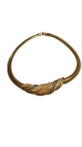 Vintage Pastel Enamel Choker Necklace 15" - Picture 1 of 4
