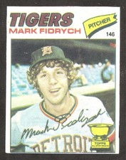 Mark Fidrych 1977 Topps Venezuela Sticker #146 Venezuelan Very Rare *Set Break