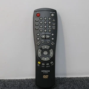 Telecomando video DVD Hitachi DV-RM600 nero con coperchio batteria OEM originale - Foto 1 di 12
