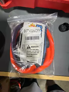 Lot de 2 bandes Bodylastics orange et violet - Photo 1 sur 1