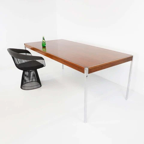 PRICE REDUCED! Rare Early Florence Knoll (1973) Rosewood Dining Table Cover