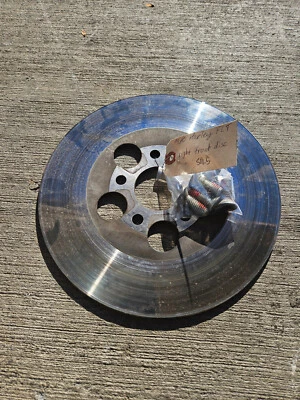 80 HARLEY DAVIDSON TOUR GLIDE FLT FRONT WHEEL RIM BRAKE ROTOR DISC LEFT OR RIGHT - Image 1 of 4