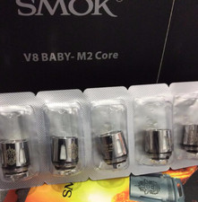 100%25 Authentic Smok TFV8 BABY Beast V8 Baby-T8 -X4 -Q2 -T6 -M2 5-pk Coils