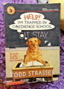 HELP I'M TRAPPED IN OBEDIENCE SCHOOL BY TODD STRASSER PB FREE SHIPPING - Picture 1 of 1
