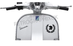 Calcomanía adhesiva de laurel troyano protector de piernas l Ska Reggae Skinhead Vespa Lambretta- - Imagen 1 de 4