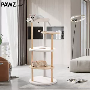Multi-level Cat Tree Trees Scratching Post Scratcher Tower Condo House 124.5cm - Picture 1 of 12
