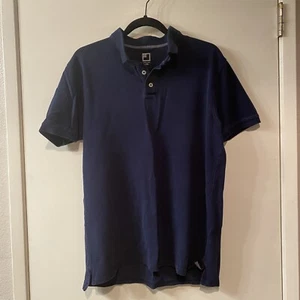 Marineblaues JcP Herren Poloshirt gekämmte Baumwolle Größe M 100% Baumwolle - Bild 1 von 4