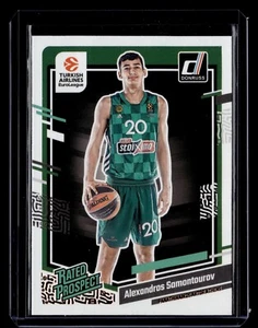 ALEXANDROS SAMONTOUROV 2023-24 Panini Donruss Euroleague RATED PROSPECT - Picture 1 of 2