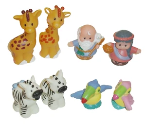 Fisher Price Little People NOAH's ARK Figuren Set x 8 🌴Noah & Frau & Tiere - Bild 1 von 4