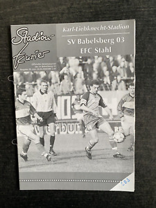 RL 1999/00 SV Babelsberg 03 - EFC Stahl Eisenhüttenstadt, 24.04.2000 Hendryk Lau