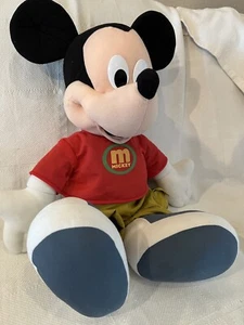 Fisher Price Disney Jumbo Mickey Mouse 24 Zoll Stofftier Plüschtier 2000 Top - Bild 1 von 16