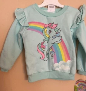 My Little Pony Retro Little Kid’s Long Sleeve Sweater, Size 2T, NWT B90 - Picture 1 of 1