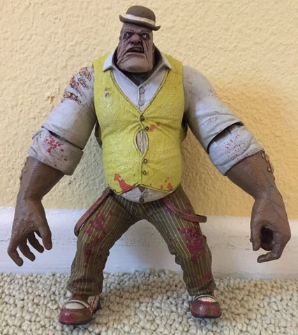 NECA Bioshock 2 Brute Splicer with Hat Action Figure Used Cover