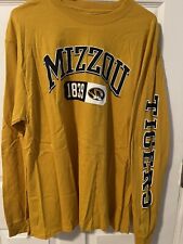 Missouri Tigers Mizzou Long Sleeve Mens T-Shirt Size Large NWT