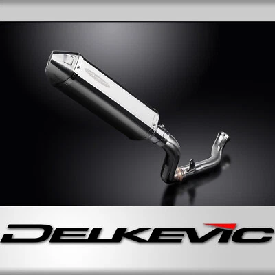 KTM 690 Duke 2013-18 Delkevic Slip On 13" Tri-Oval Kit de silenciador de escape de acero inoxidable Foto 1 de 4