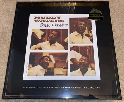 Muddy Waters Folk Singer  Mobile Fidelity  MFSL MOFI One step  - Image 1 of 3