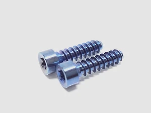 BLUE Titanium Magura Brake Lever Clamp Screws MT Sport MT4 MT5 MT7 MT8 SL - Picture 1 of 1