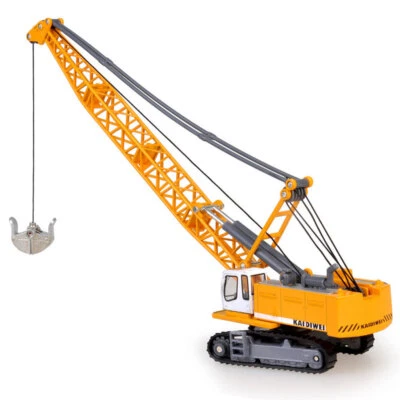 1/87 Scale Excavator Crane Truck Toy Construction Equipment Model Diecast Toys - Image 1 of 4