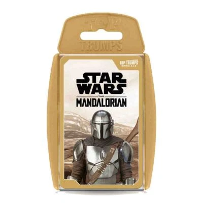 Карточная игра Star Wars The Mandalorian Top Trumps - новая и запечатанная - Изображение 1 из 4